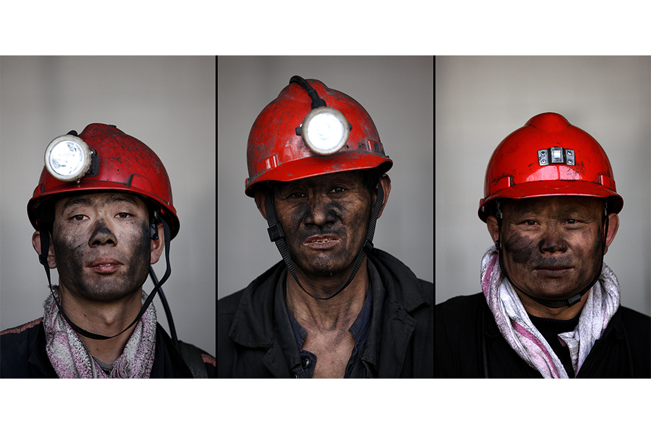 Sun Qinshan, 34, Yin Guoshi, 46, Xie Haifeng, 47. Together, they have a cumulative 49 years of experience working in the mines.